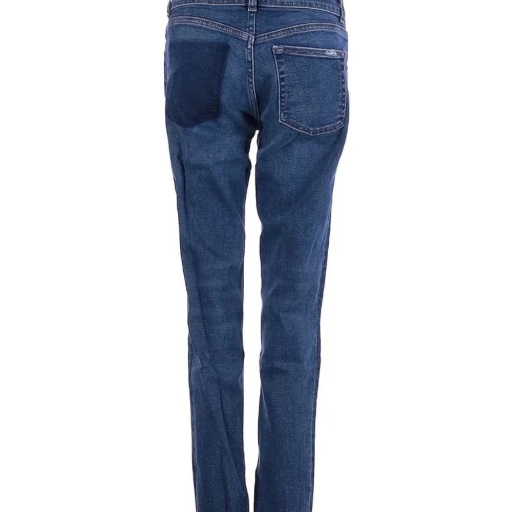 DL1961 Sz 26 Margaux instasculpt ankle skinny cracked distressed jeans